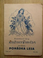 kniha Pohádka lesa Loutková hra o 4 jednáních, Osvěta, Jaromír Mareš 1948