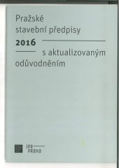 kniha Pražské stavební předpisy, IPR 2016
