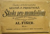 kniha Škola pro mandolínu se zřetelem pro samouky, Jaroslav Strožický 1943