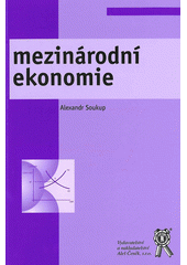 kniha Mezinárodní ekonomie, Aleš Čeněk 2009