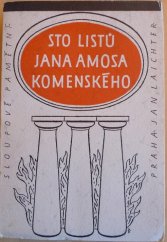 kniha Sto listů Jana Amose Komenského, Jan Laichter 1942