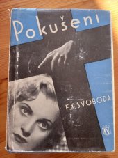 kniha Pokušení román, Jos. R. Vilímek 1936