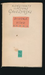 kniha Divoké víno, SNKLHU  1957