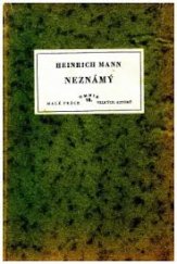 kniha Neznámý, Adolf Synek 1931