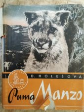 kniha Puma Manzo Román amerického lva, Toužimský & Moravec 1941