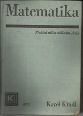 kniha Matematika Přehled učiva základní školy, SPN 1980