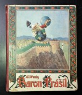 kniha Podivuhodné příhody barona Prášila na zemi, na vodě i ve vzduchu, Plamja 1930