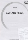 kniha Základy práva teorie práva a základy ústavního práva České republiky, Vysoká škola finanční a správní 2005