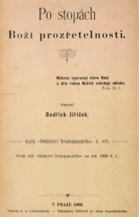 kniha Po stopách Boží prozřetelnosti, Dědictví sv. Jana Nepomuckého 1909