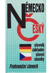 kniha Německo-český slovník základní slovní zásoby frekvenční slovník, Interkontaktservis 1992