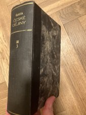 kniha České dějiny Díl III. - Věk poděbradský - část 3., Jan Laichter 1930