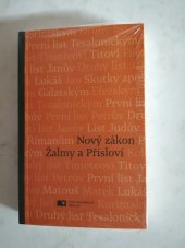 kniha Nový zákon Žalmy a přísloví, Česká biblická společnost 2016