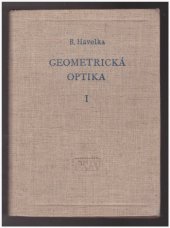 kniha Geometrická optika. 1. díl, Československá akademie věd 1955