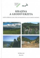 kniha Krajina a geodiverzita - Neživá příroda jako základ krajinných a kulturních hodnot., Mendelova univerzita v Brně 2015