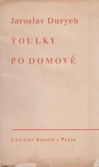 kniha Toulky po domově, Ladislav Kuncíř 1938