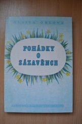 kniha Pohádky o Sázavěnce, Středočeské nakladatelství a knihkupectví 1977