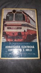 kniha Jednofázová elektrická lokomotiva S 489.0, Nadas 1969