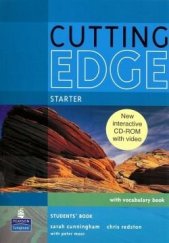 kniha Cutting Edge Starter Student’s Book with CD-ROM, Longman 2007