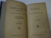 kniha Stíny sbírka belletristických prací, J. Otto 1894