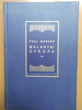 kniha Galantní Evropa kronika dvacátého století, Aventinum 1926