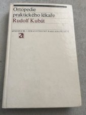 kniha Ortopedie praktického lékaře, Avicenum 1975