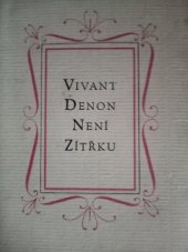 kniha Není zítřku, Odeon 1968
