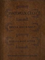 kniha Svatopluk Čech Díl II dílo a osobnost., Vesmír 1923