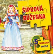 kniha Šípková Růženka 5 skládanek puzzle, Junior 
