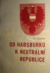 kniha Od Habsburků k neutrální republice, SNPL 1959