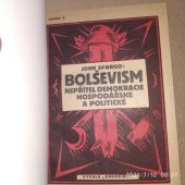 kniha Bolševism nepřítel politické a hospodářské demokracie, Lidová Tribuna 1920