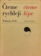 kniha Čteme rychleji, čteme lépe, Institut řízení 1972