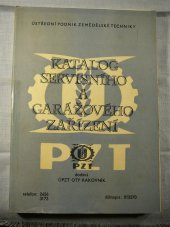 kniha Katalog servisního a garážového zařízení, Ústř. podnik zeměd. techniky 1976