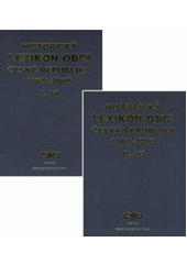 kniha Historický lexikon obcí České republiky 1869-2005, Český statistický úřad 2006