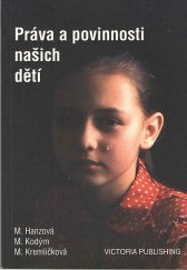 kniha Práva a povinnosti našich dětí, Victoria Publishing 1995