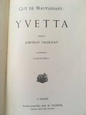 kniha Yvetta, Karel Nosek 1930