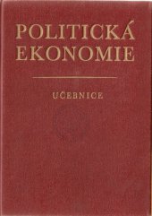 kniha Politická ekonomie učebnice, SNPL 1955