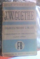 kniha Dramata prosou z mládí, Fr. Borový 1927