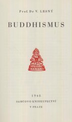 kniha Buddhismus, Samcovo knihkupectví 1948