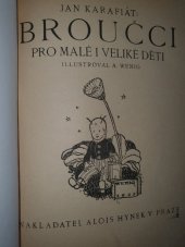 kniha Broučci pro malé i veliké děti, Alois Hynek 