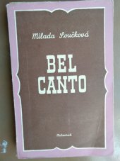 kniha Bel canto, Melantrich 1944