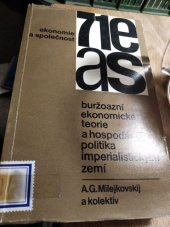 kniha Buržoazní ekonomické teorie a hospodářská politika imperlalistických zemí, Svoboda 1974