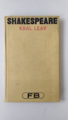 kniha Král Lear Tragedie o dvacetišesti scenách, Fr. Borový 1927
