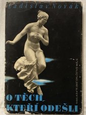 kniha O těch, kteří odešli .., Nakladatelské družstvo Máje 1940