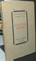 kniha Cestou domů povídky, Stanislava Jílovská 1919