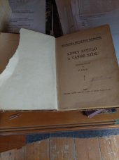 kniha Lásky světlo a vášně stín původní román, Český tiskový spolek 1927