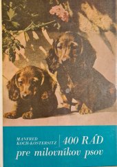 kniha 400 rád pre milovníkov psov, Príroda 1971