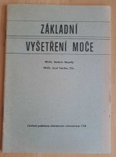kniha Základní vyšetření moče, Ministerstvo zdravotnictví 