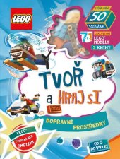 kniha LEGO® Iconic. Tvoř a hraj si: Dopravní prostředky, CPress 2019