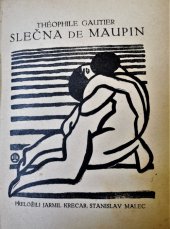kniha Slečna de Maupin Rom., Adámek 1914