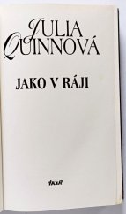 kniha Jako v ráji, Ikar 2012